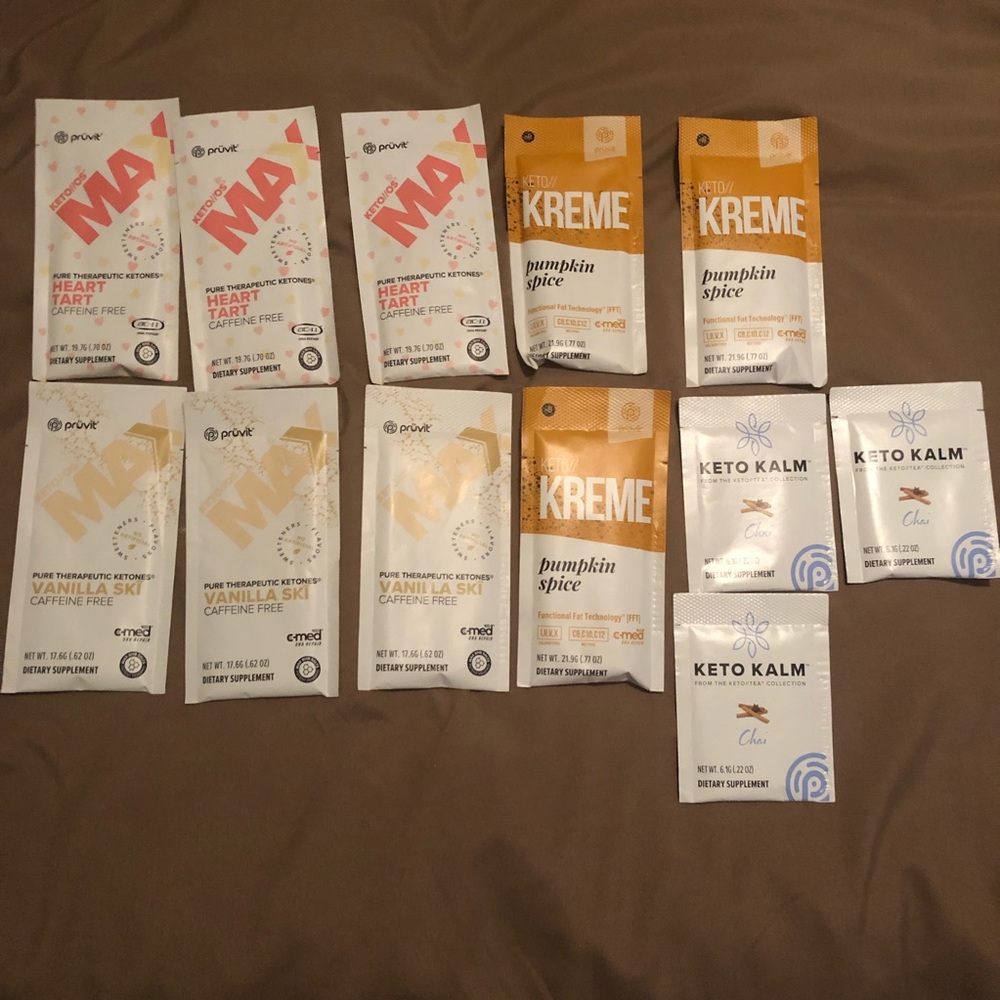 Pruvit Ketone Bundle including Kreme & keto kalm